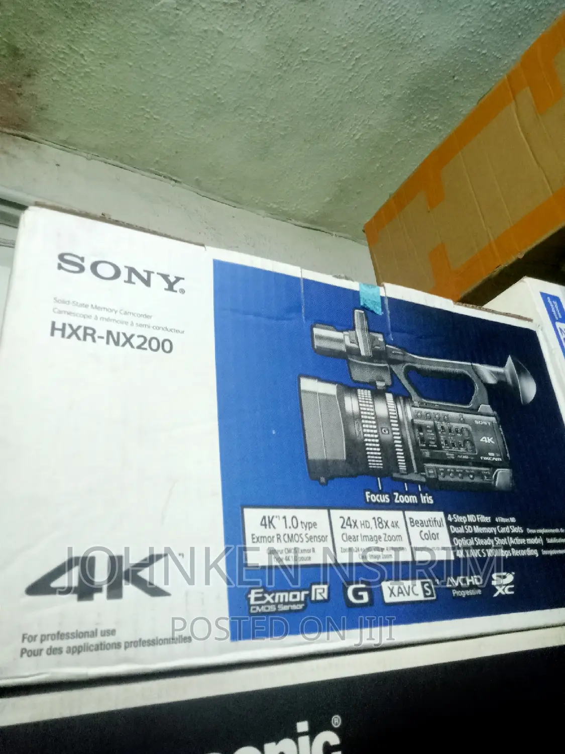 Professional Sony Nx200 Video Camera