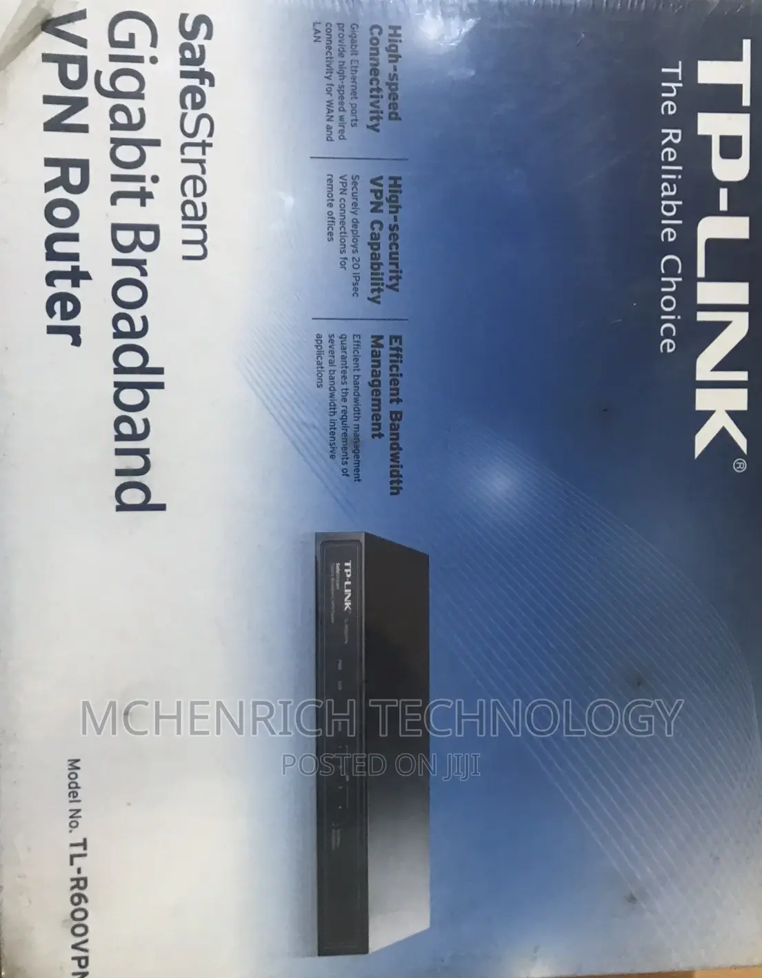 Tplink Gigabit VPN Router