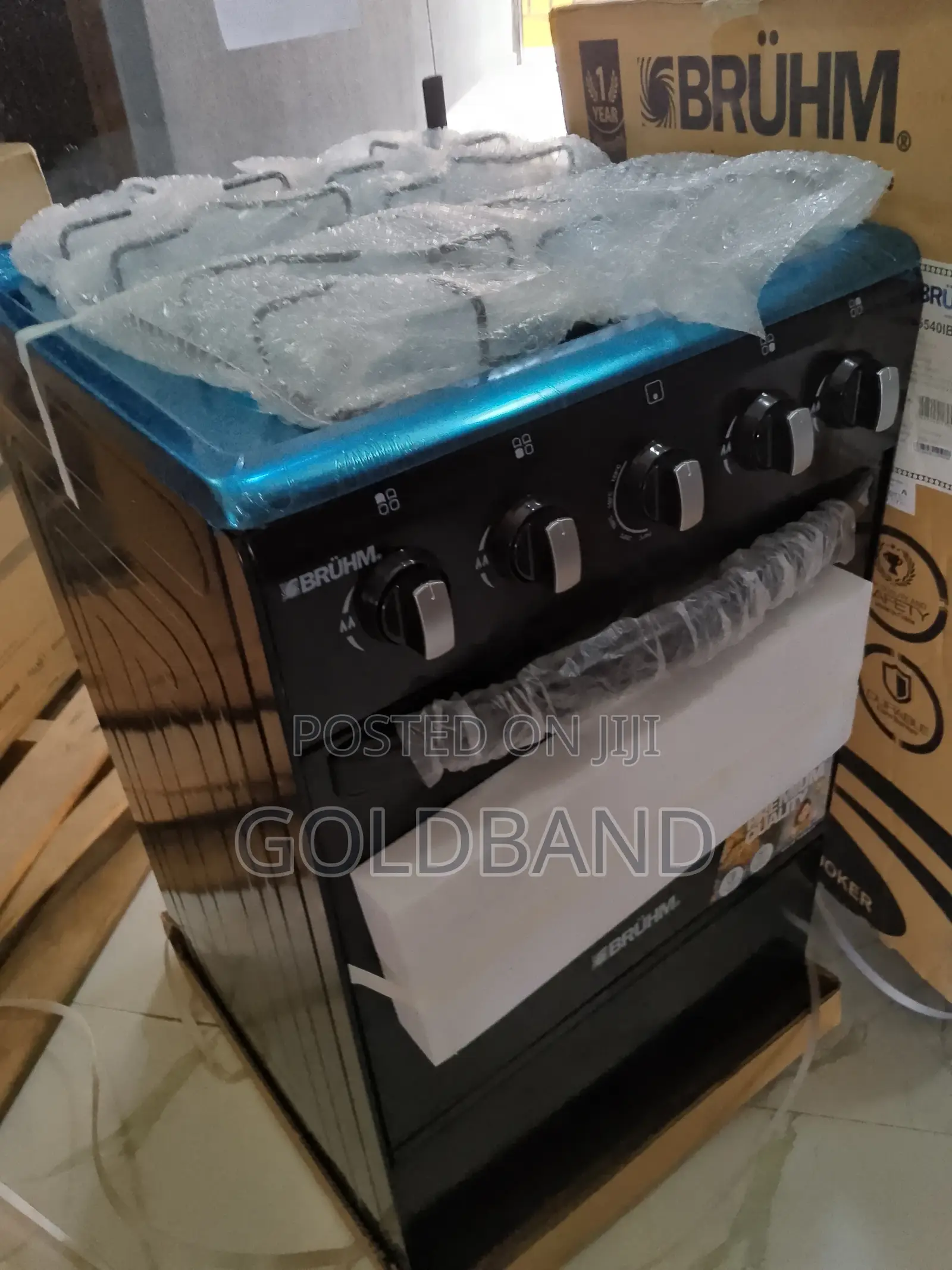 Brand New Bruhm BGC-5540ib Gas Cooker