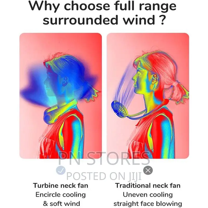 Bladeless Neck Fan