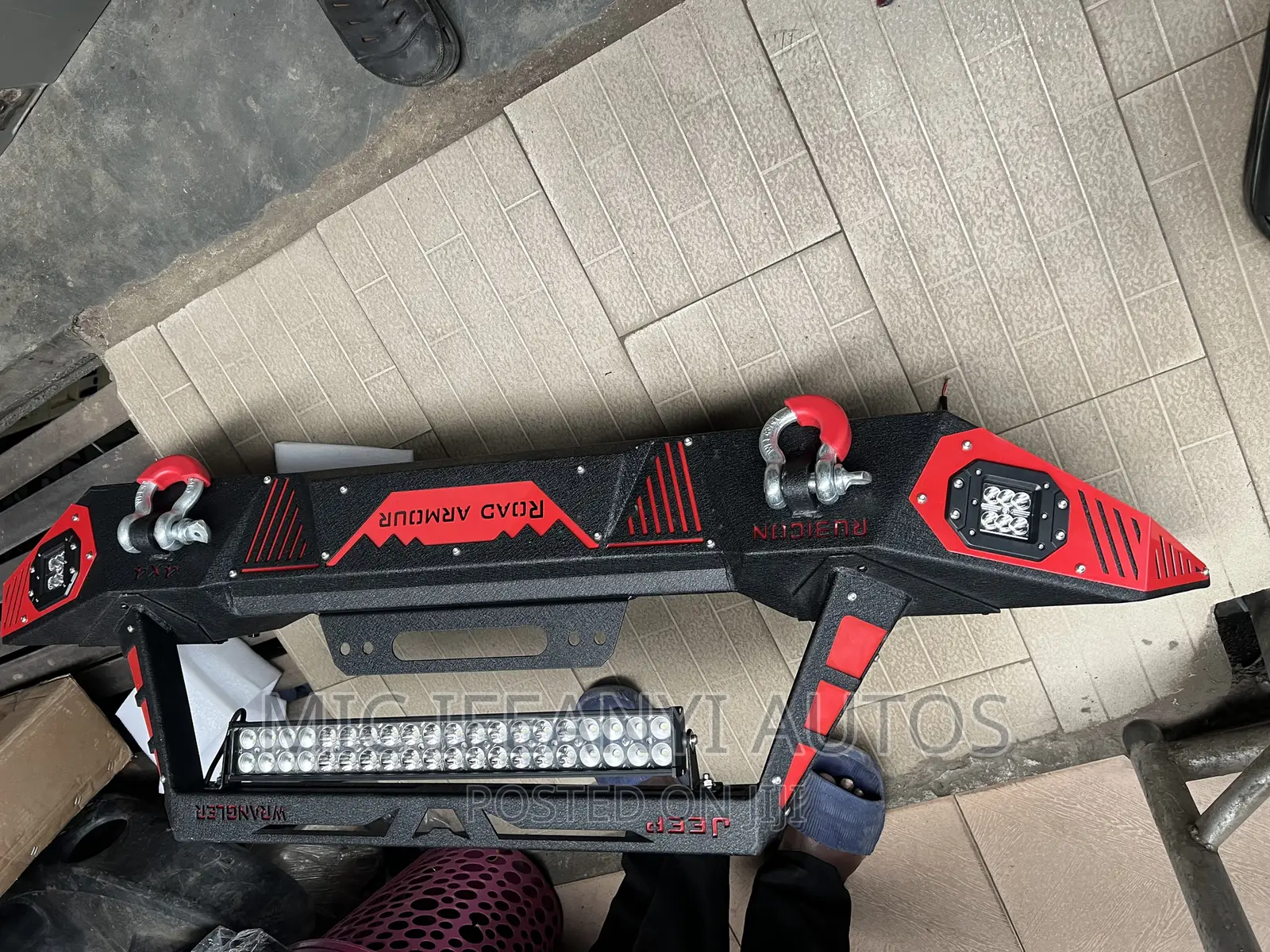 Wrangler Jeep Iron Bumper