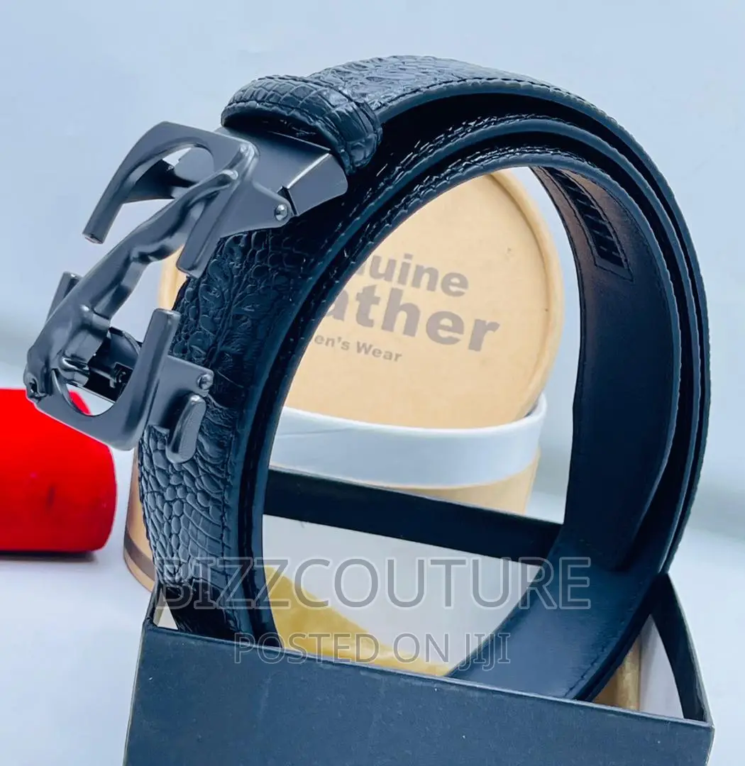 Original GIUSEPPE ZANOTTI Leather Belts Available in Store
