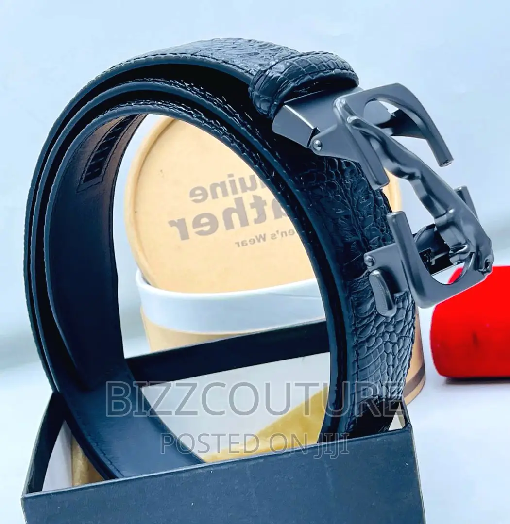 Original GIUSEPPE ZANOTTI Leather Belts Available in Store