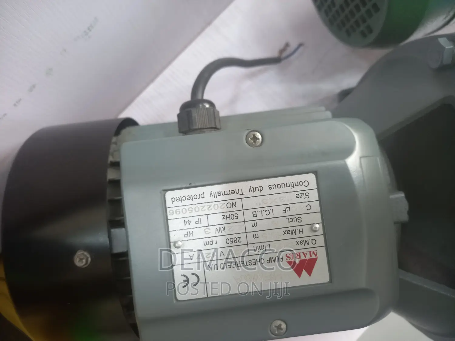 Maris Surface Pump 3"X3 3hp