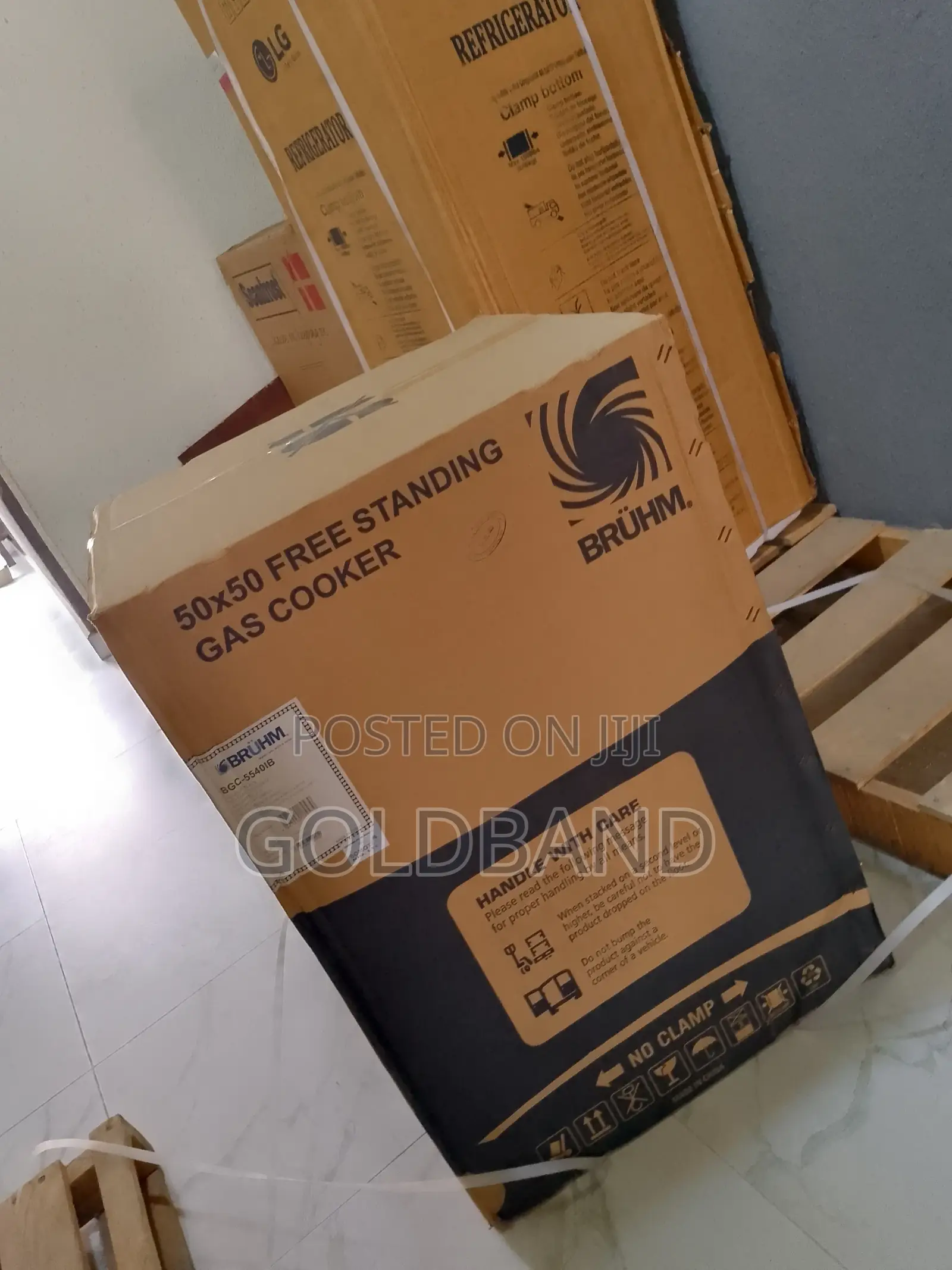 New Bruhm BGC-5540ib Gas Cooker