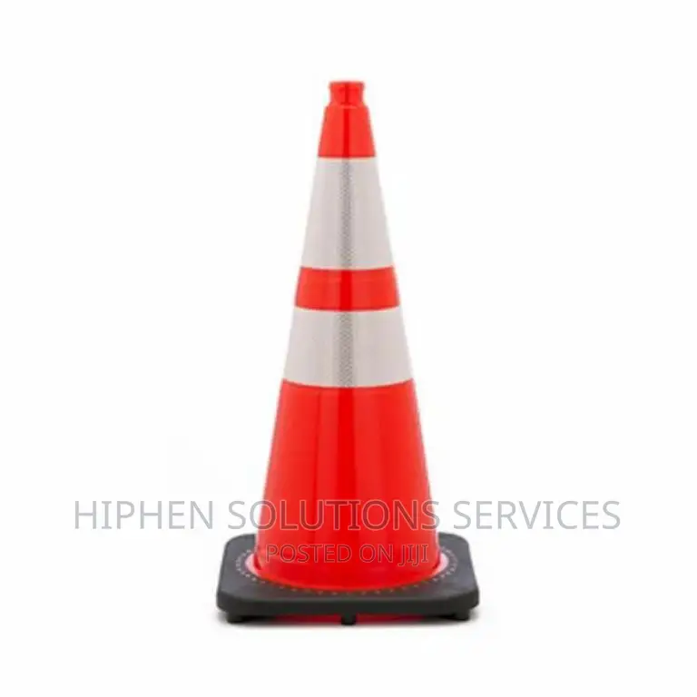 Red PVC Traffic Cone, For Road Safety