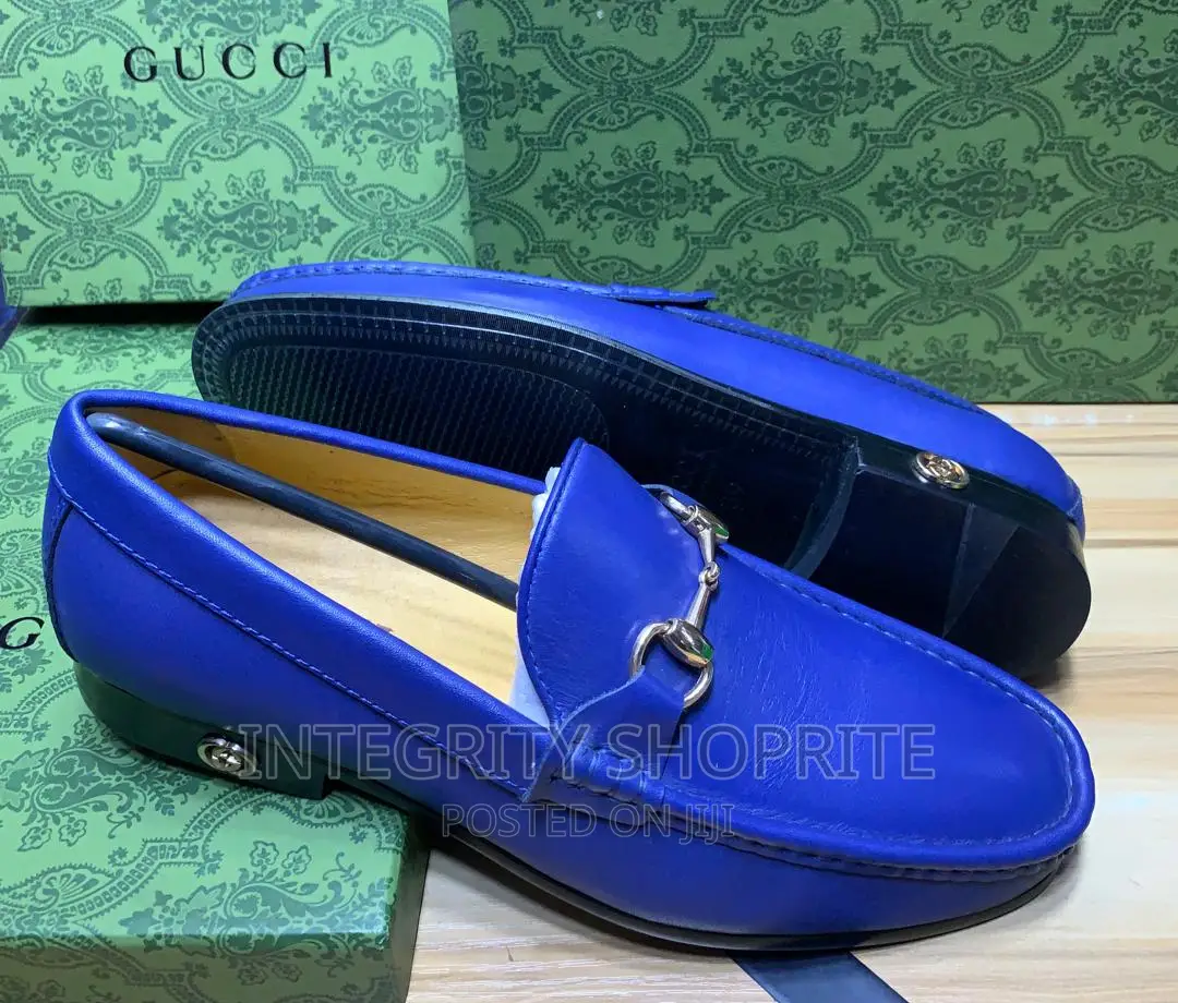 Gucci Jordaan Suede Loafers