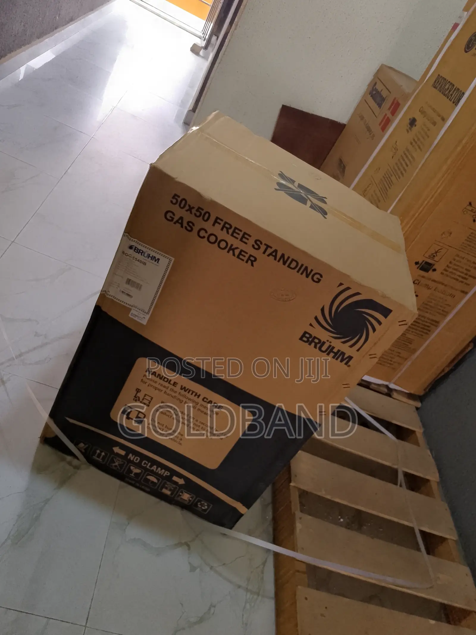 Quality Bruhm BGC-5540ib Gas Cooker