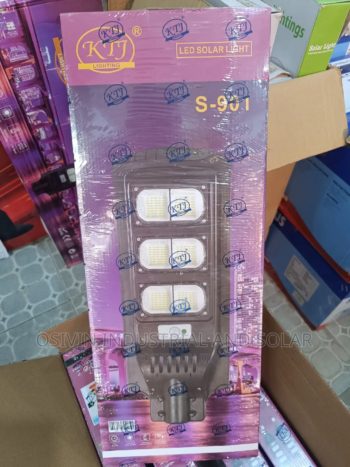 400w All in One Solar Street Light 6eyes