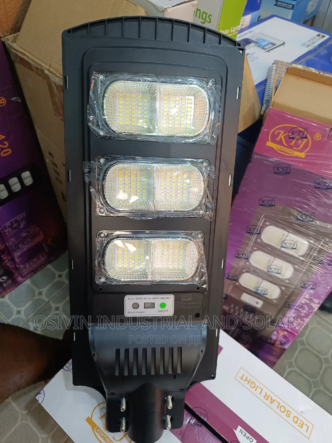 400w All in One Solar Street Light 6eyes