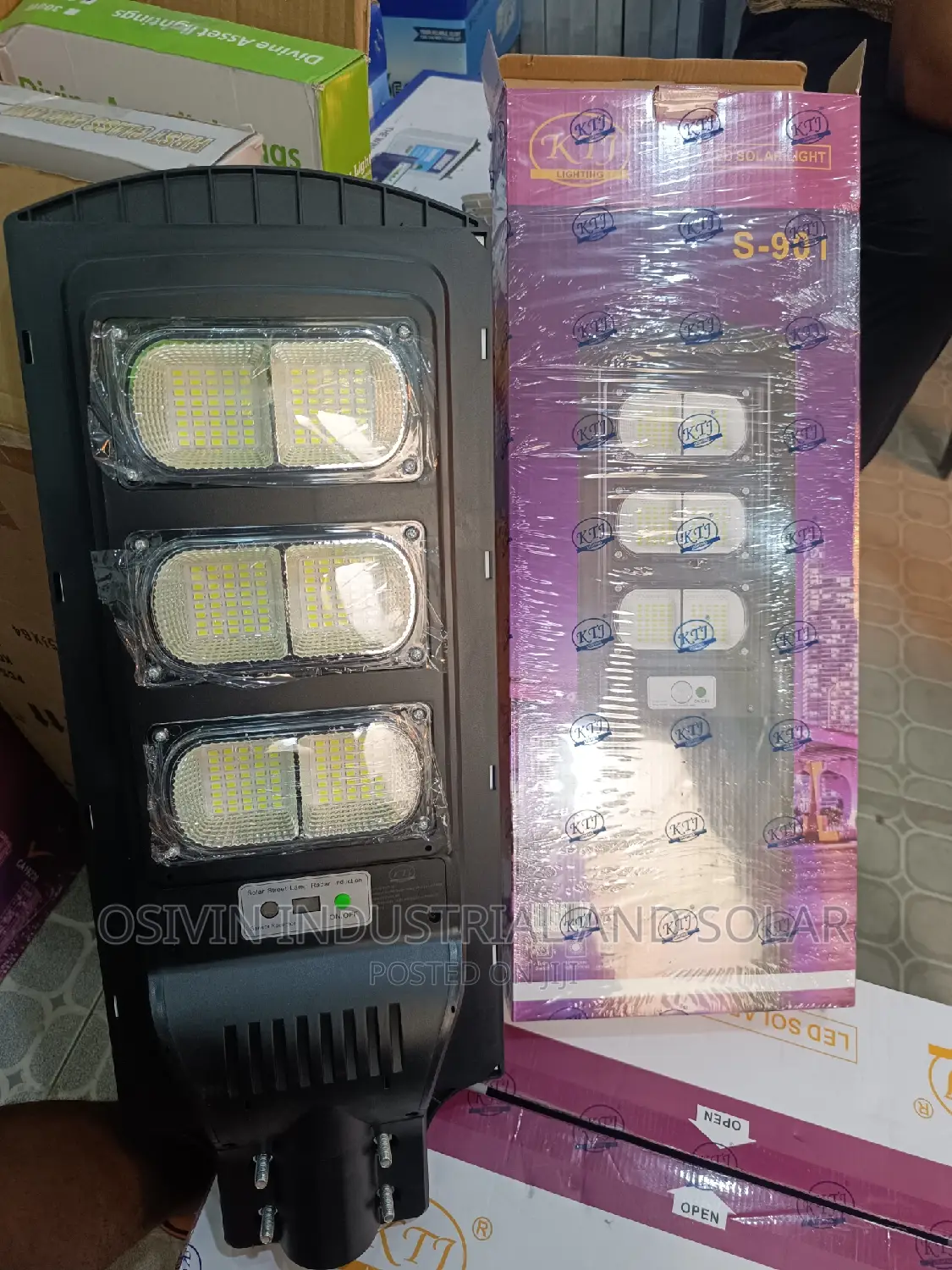 400w All in One Solar Street Light 6eyes