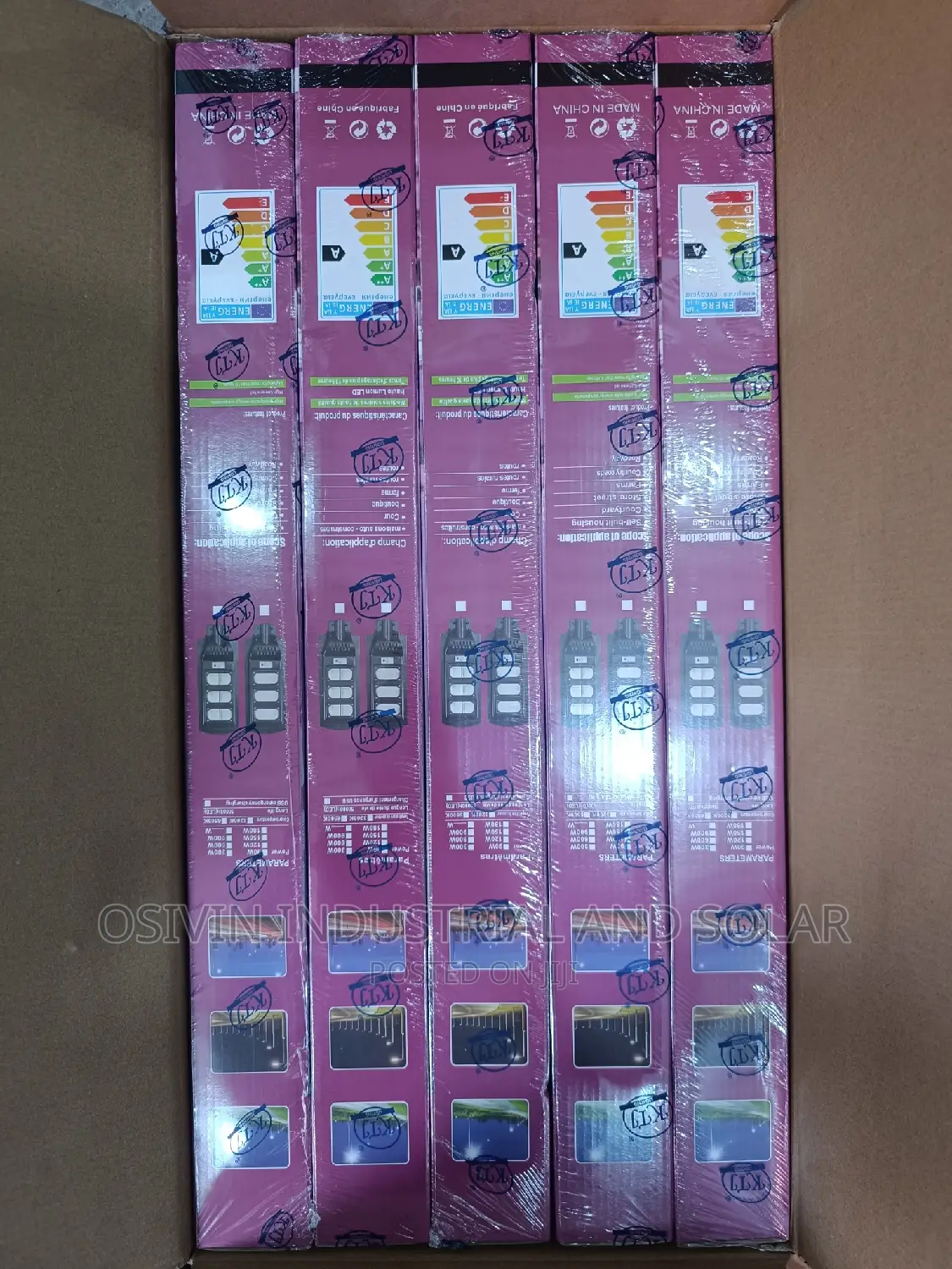 400w All in One Solar Street Light 6eyes