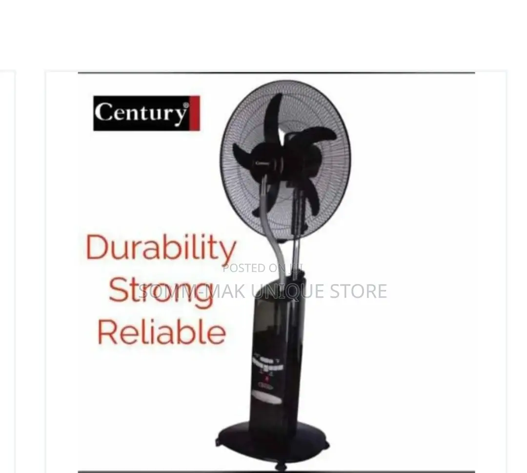 Rechargeable Mist(Water) Fan With Remote - 18" -90w