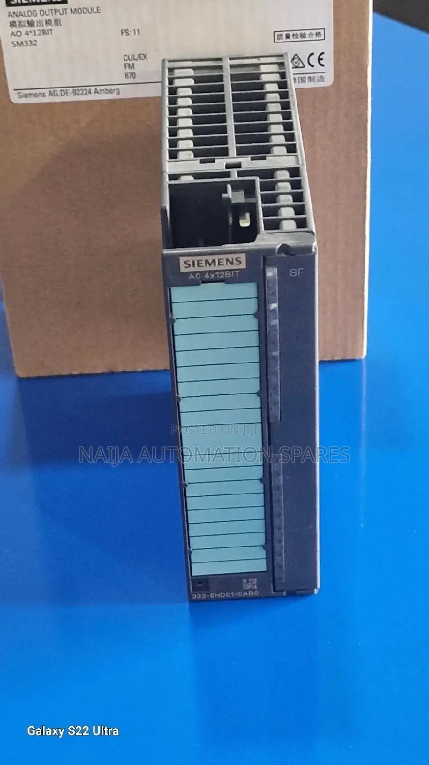 Simatic S7-300 Analog Output Module - 6es7332-5hd01-0ab0
