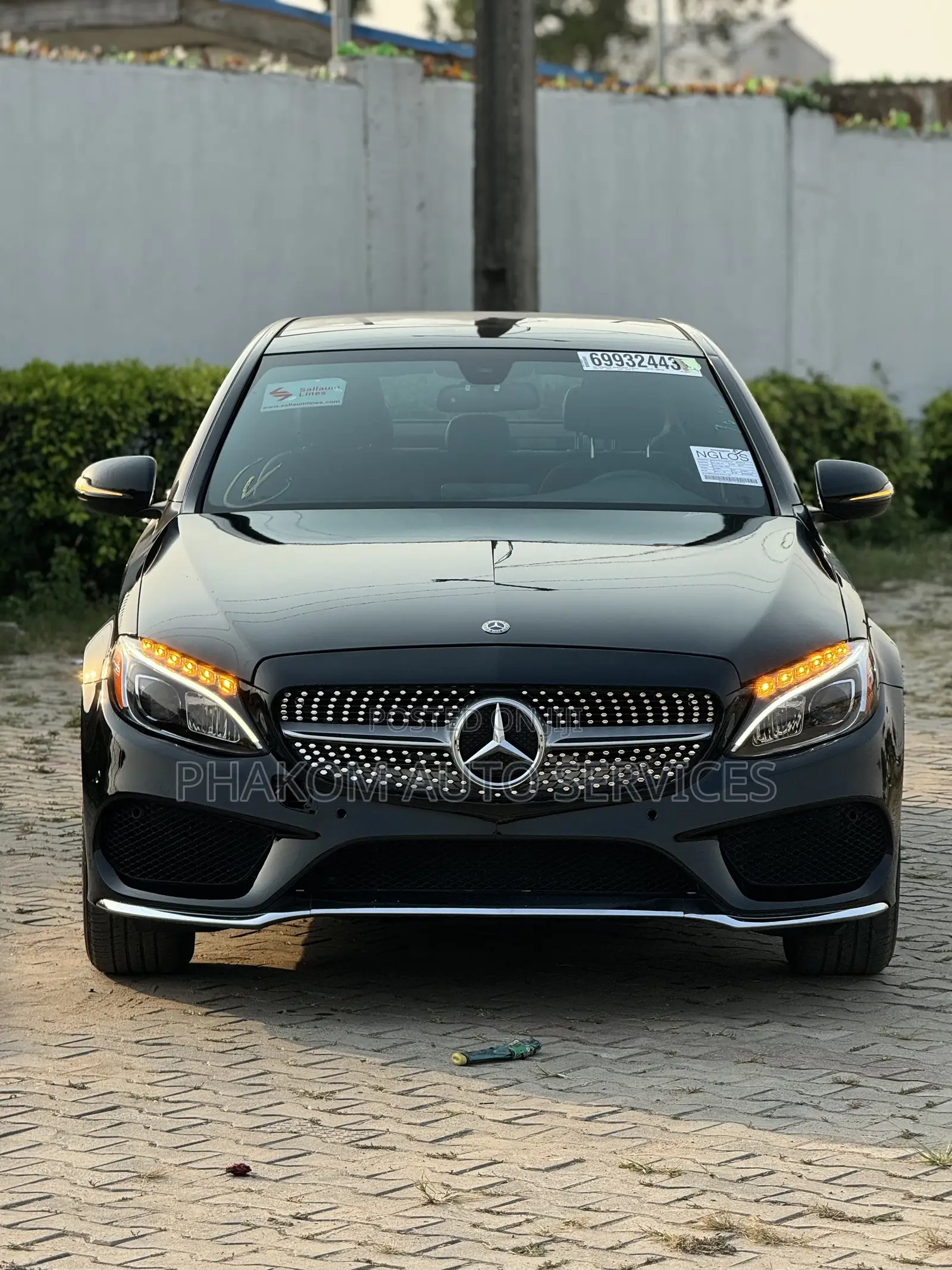Mercedes-Benz C300 Base C300 AWD 4MATIC Sedan 2018 Black