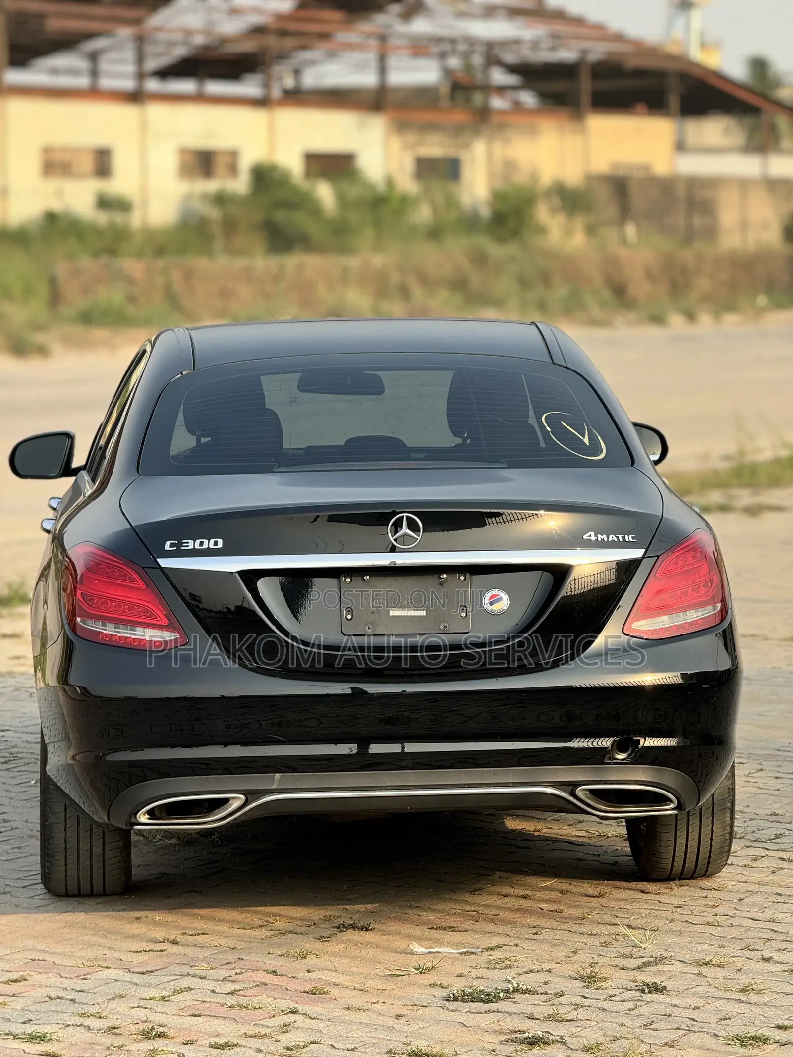 Mercedes-Benz C300 Base C300 AWD 4MATIC Sedan 2018 Black