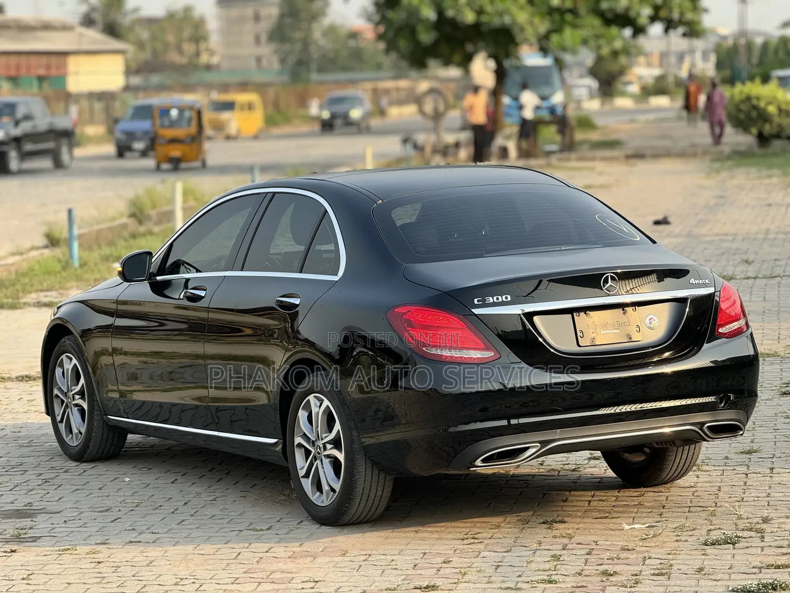 Mercedes-Benz C300 Base C300 AWD 4MATIC Sedan 2018 Black