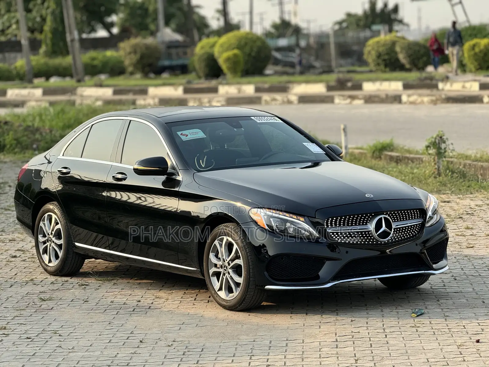 Mercedes-Benz C300 Base C300 AWD 4MATIC Sedan 2018 Black