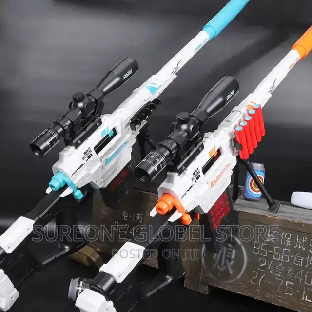 Sniper Gun With 20 Soft Bullet
