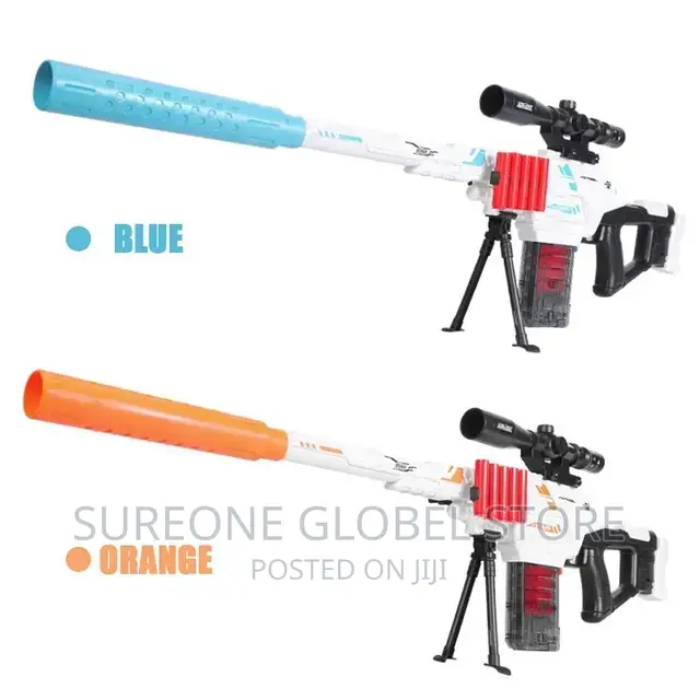 Sniper Gun With 20 Soft Bullet