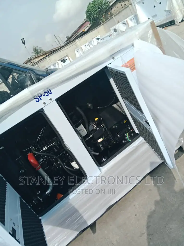 Brand New 50kva Perkins Soundproof Generator 100% Copper
