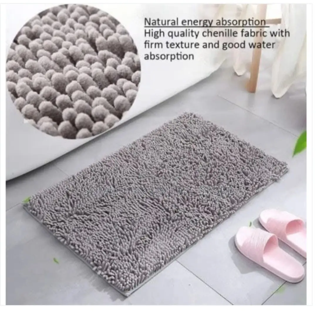 Shaggy Bathroom Foot Mat