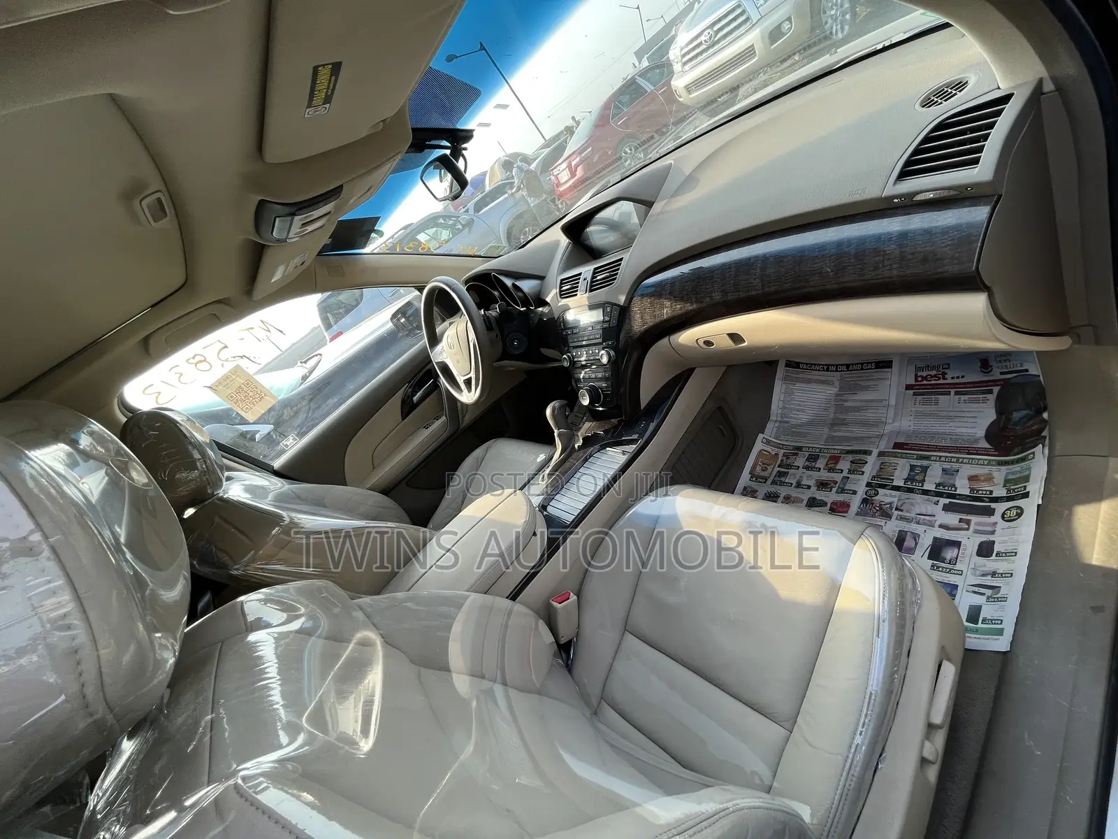 Acura MDX Advance Package SUV AWD (3.7L 6cyl 6A) 2010 Burgundy