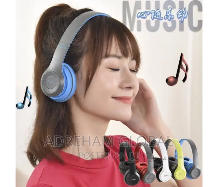 P47 Bluetooth Headphone Color:Blue,Red,Green White