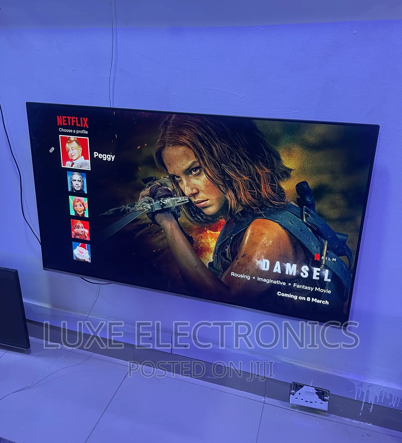 55 Inches London Used Samsung Qled HDR Smart Tv