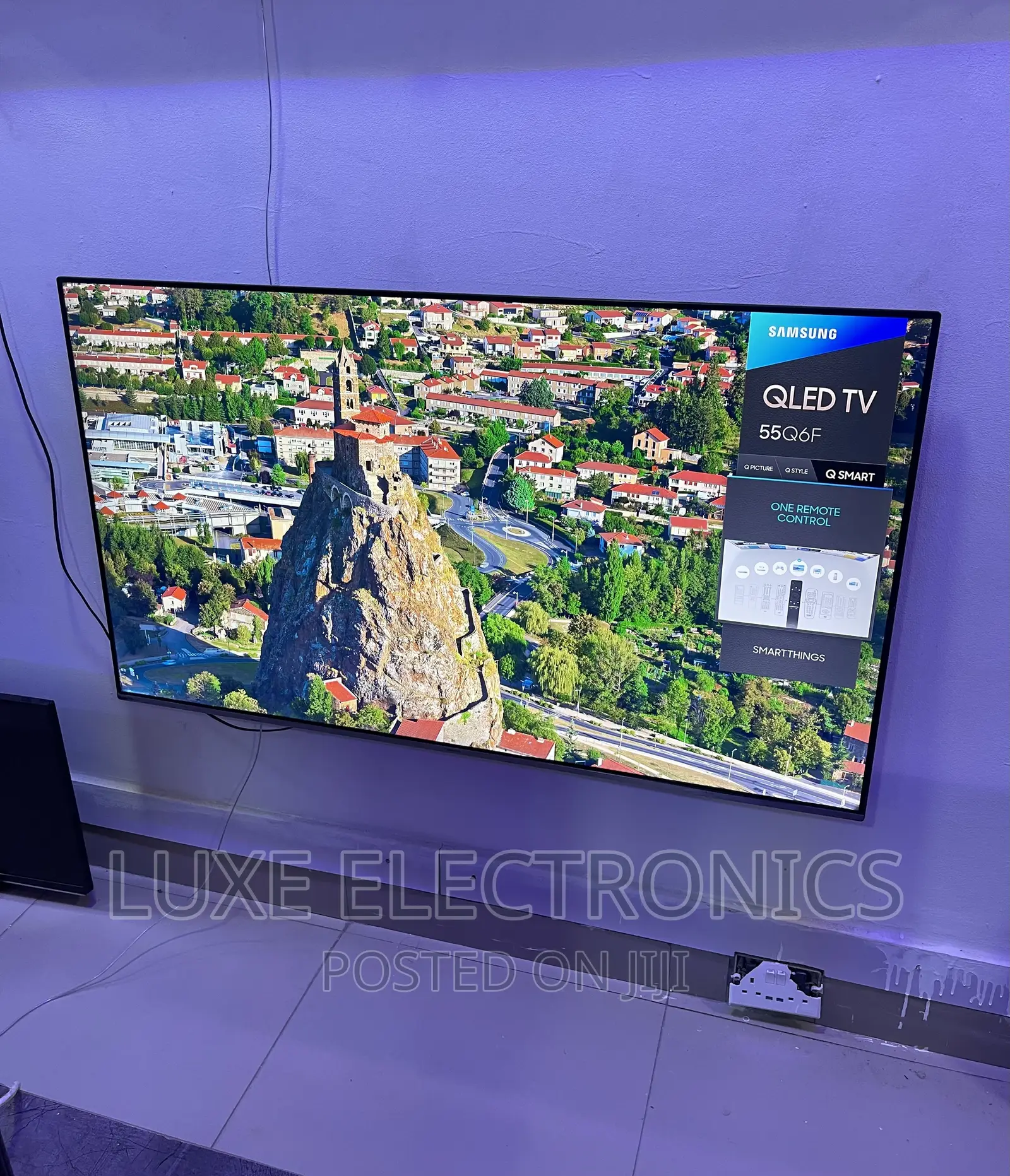 55 Inches London Used Samsung Qled HDR Smart Tv