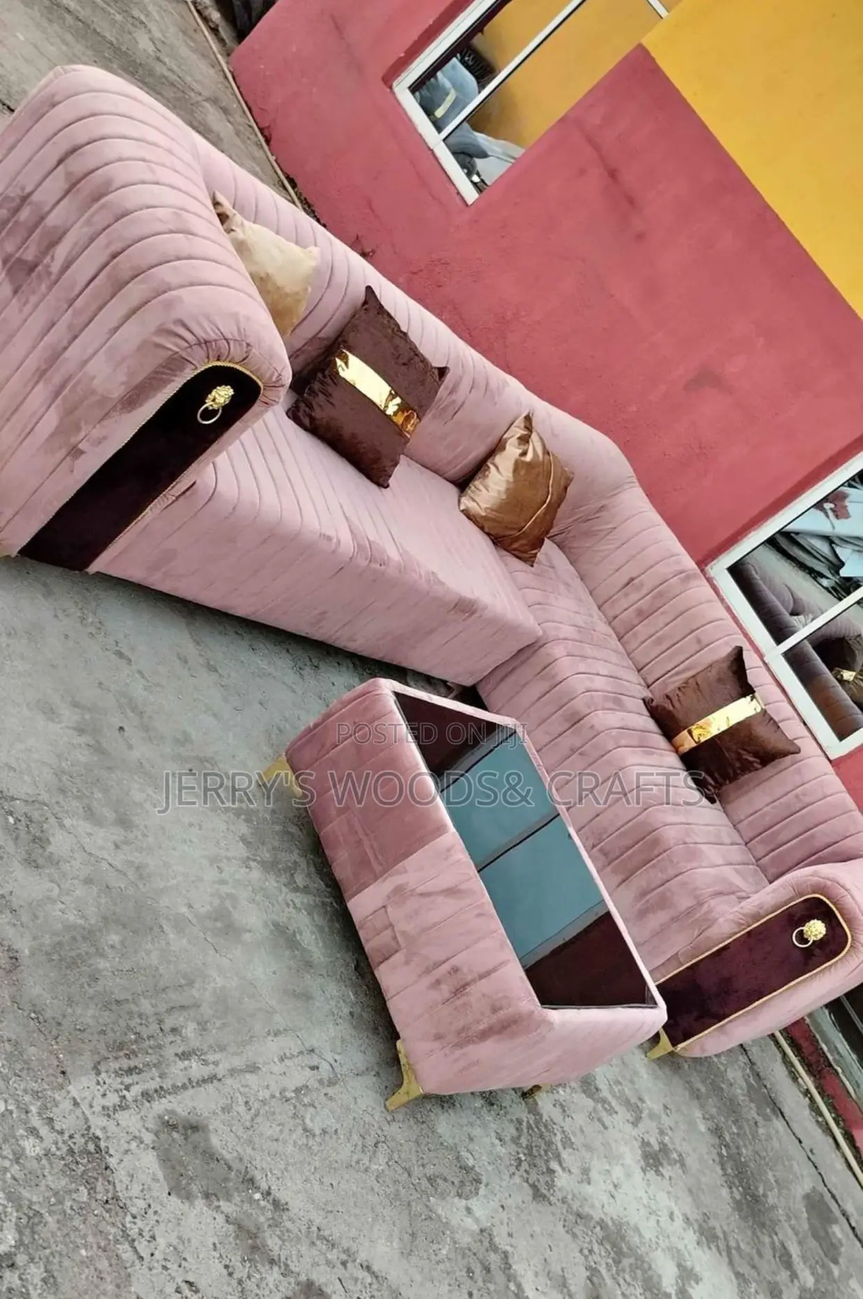 L-Shaped Sofa Chair
