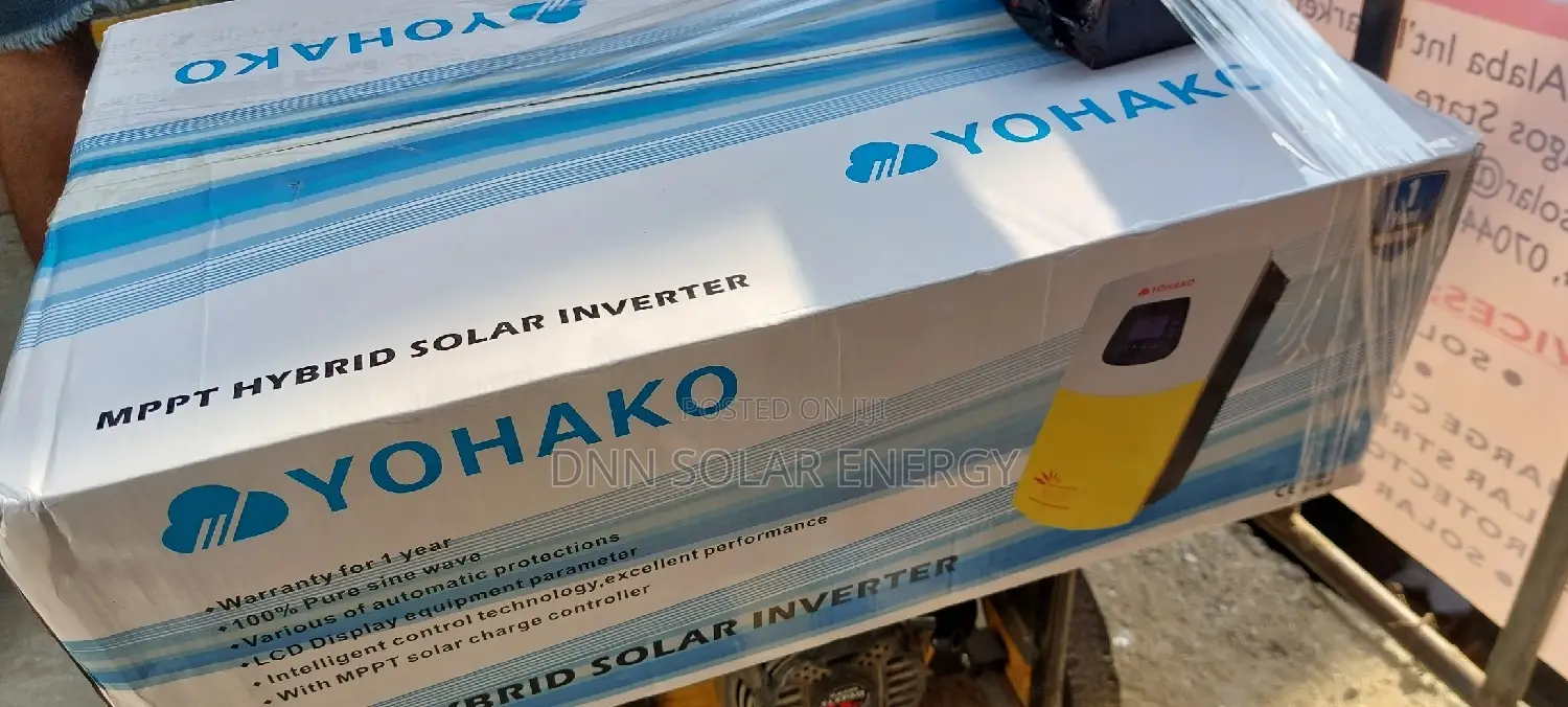 5kva Yohako Hybrid Inverter 24volts