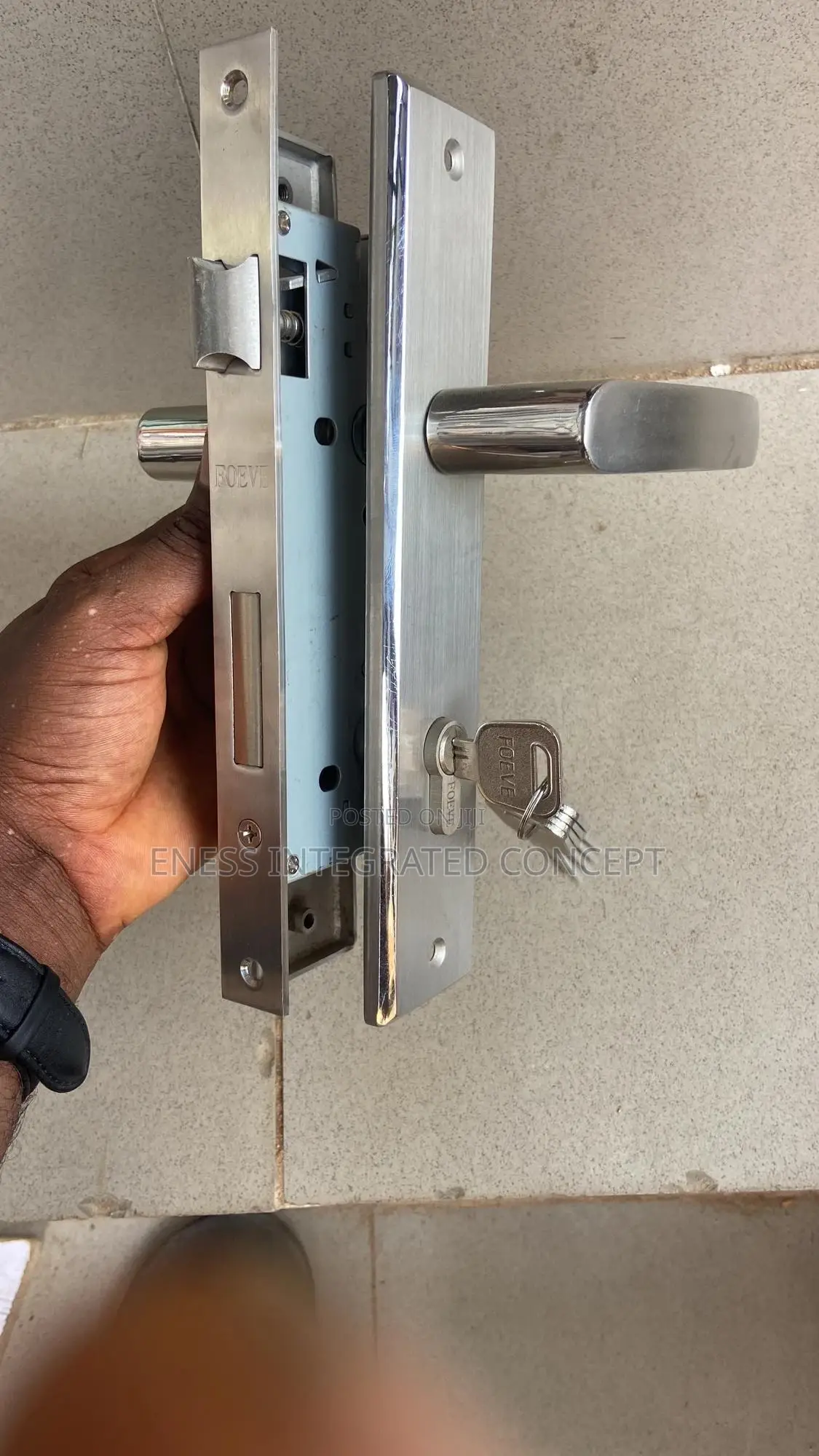Pure 304 Grade Stainless Door Lock Set