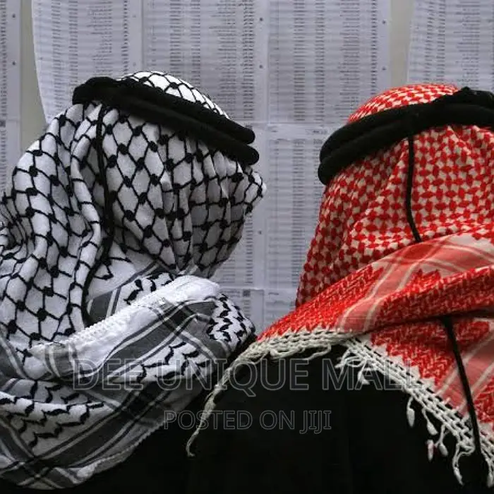 Muslim Arab Scarf Traditional Headcover.Complete Set