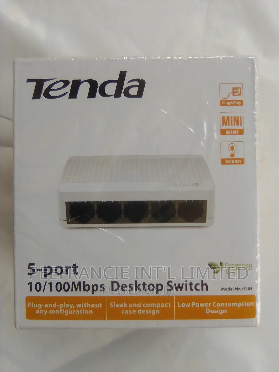 Tenda 5 Port Desktop Switch