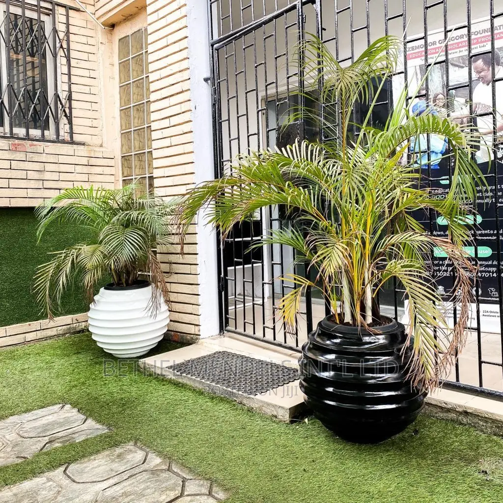 Abuja Largest Manufacturer of Quality Fiber Glass Pots/Vases