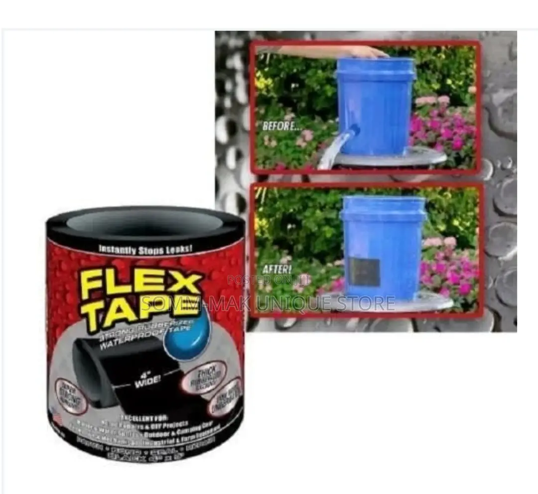 Adhesive Flex Tape for Leakage Repair - Waterproof Bonding