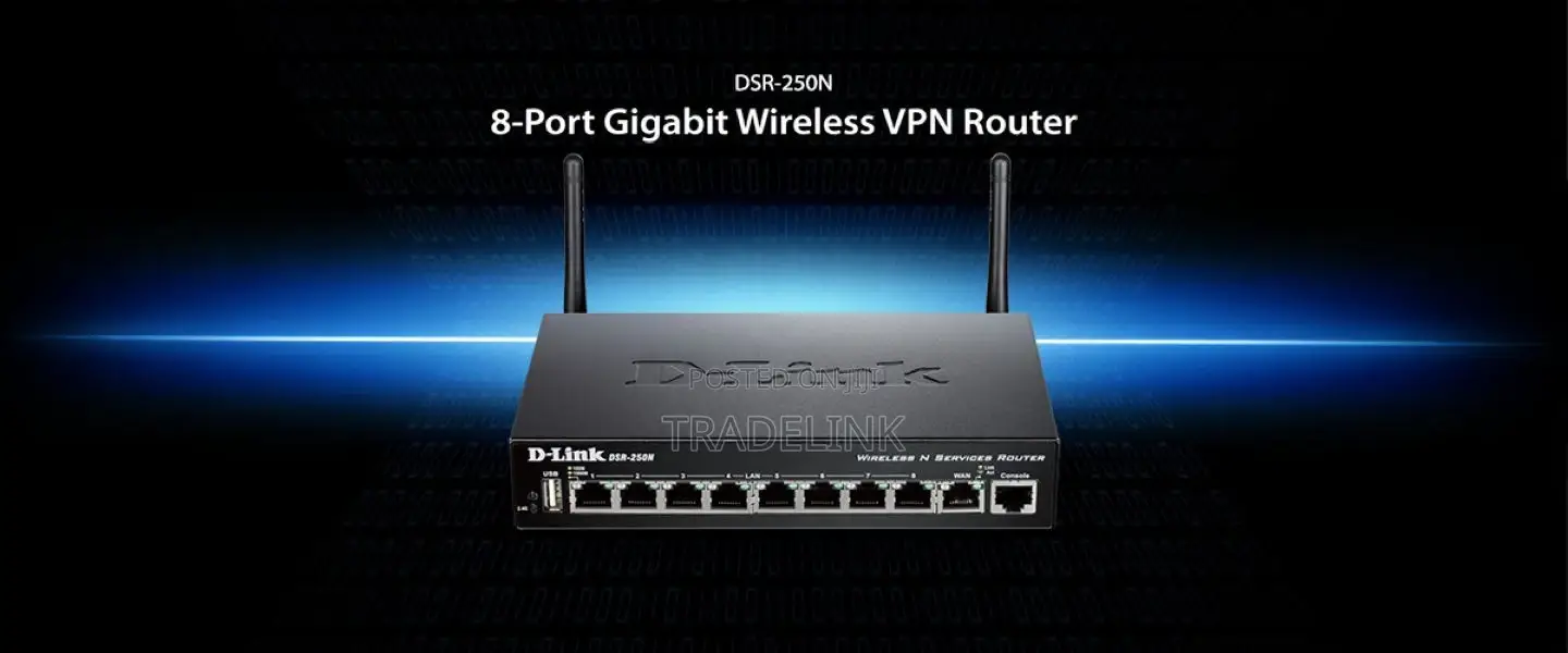 Dlink VPN Wireless N Router DSR-250N - D-Link
