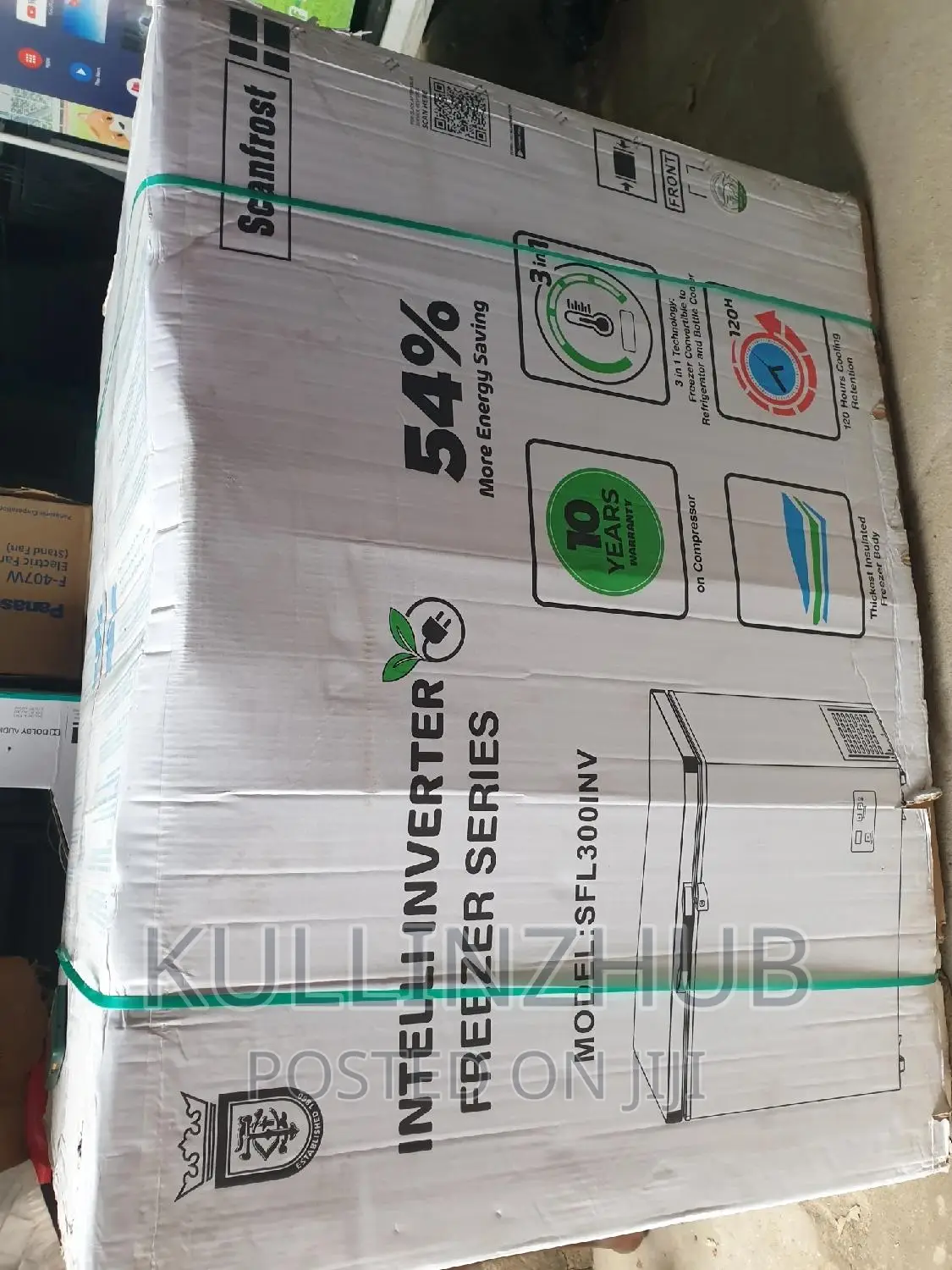 Scanfrost 300 Liters Chest Inverter Freezer (Sfl300 Pre)