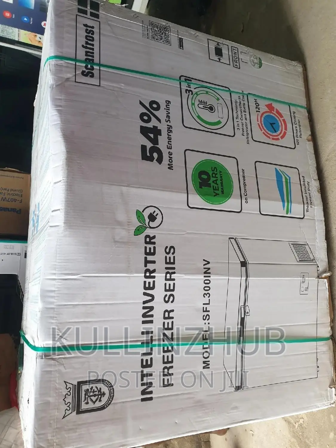 Scanfrost 300 Liters Chest Inverter Freezer (Sfl300 Pre)