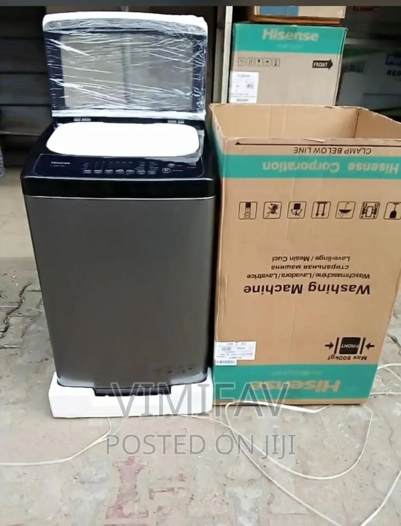 Hisense Top Automatic Washing Machine 8 Kg
Wash And Spin