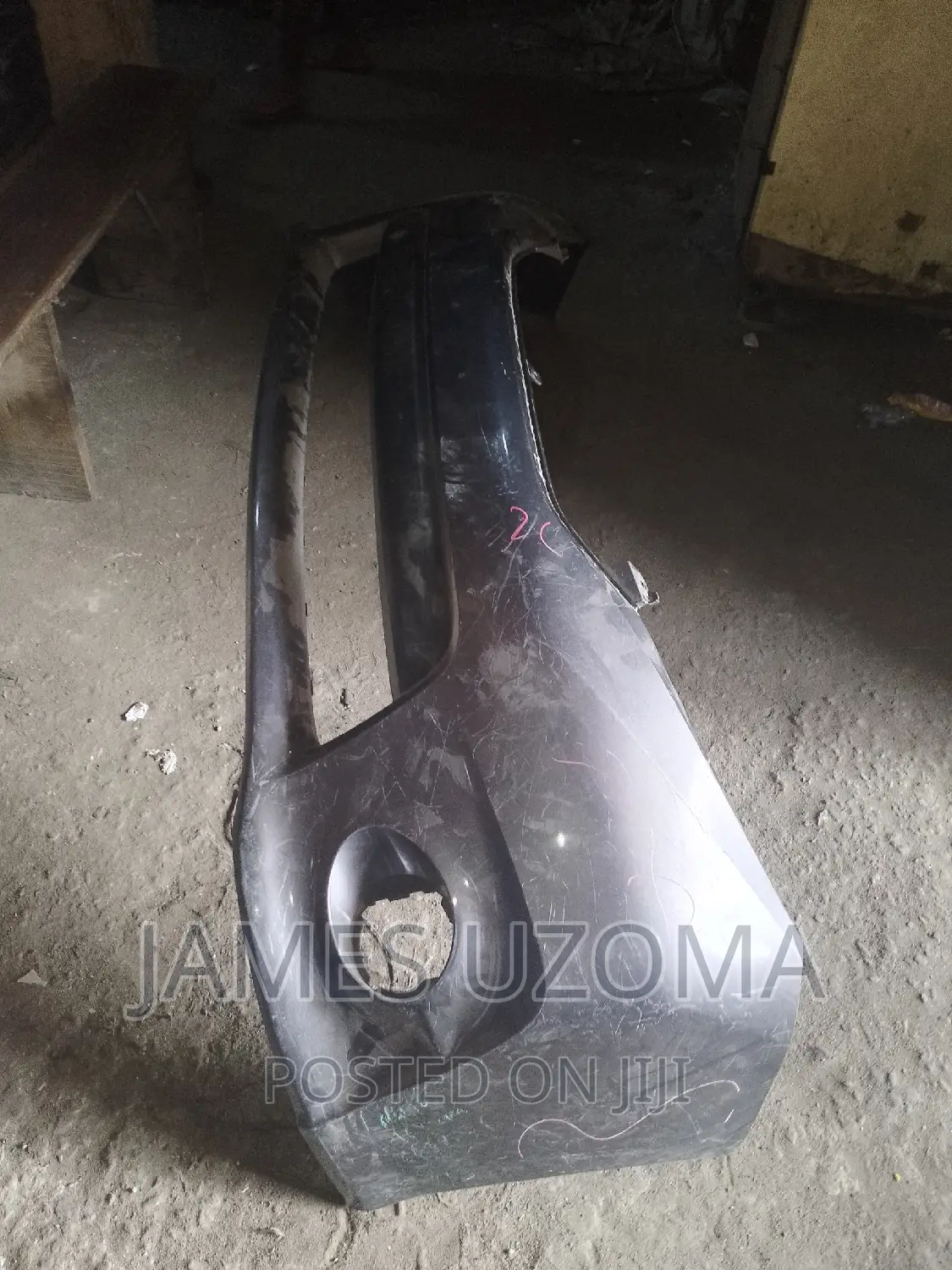 Empty Front Bumper Toyota Sienna 2015 Model