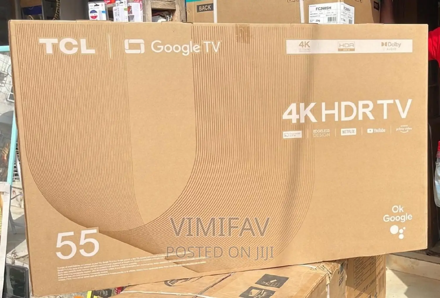 TCL 55inches Android TV With Goggle TV
