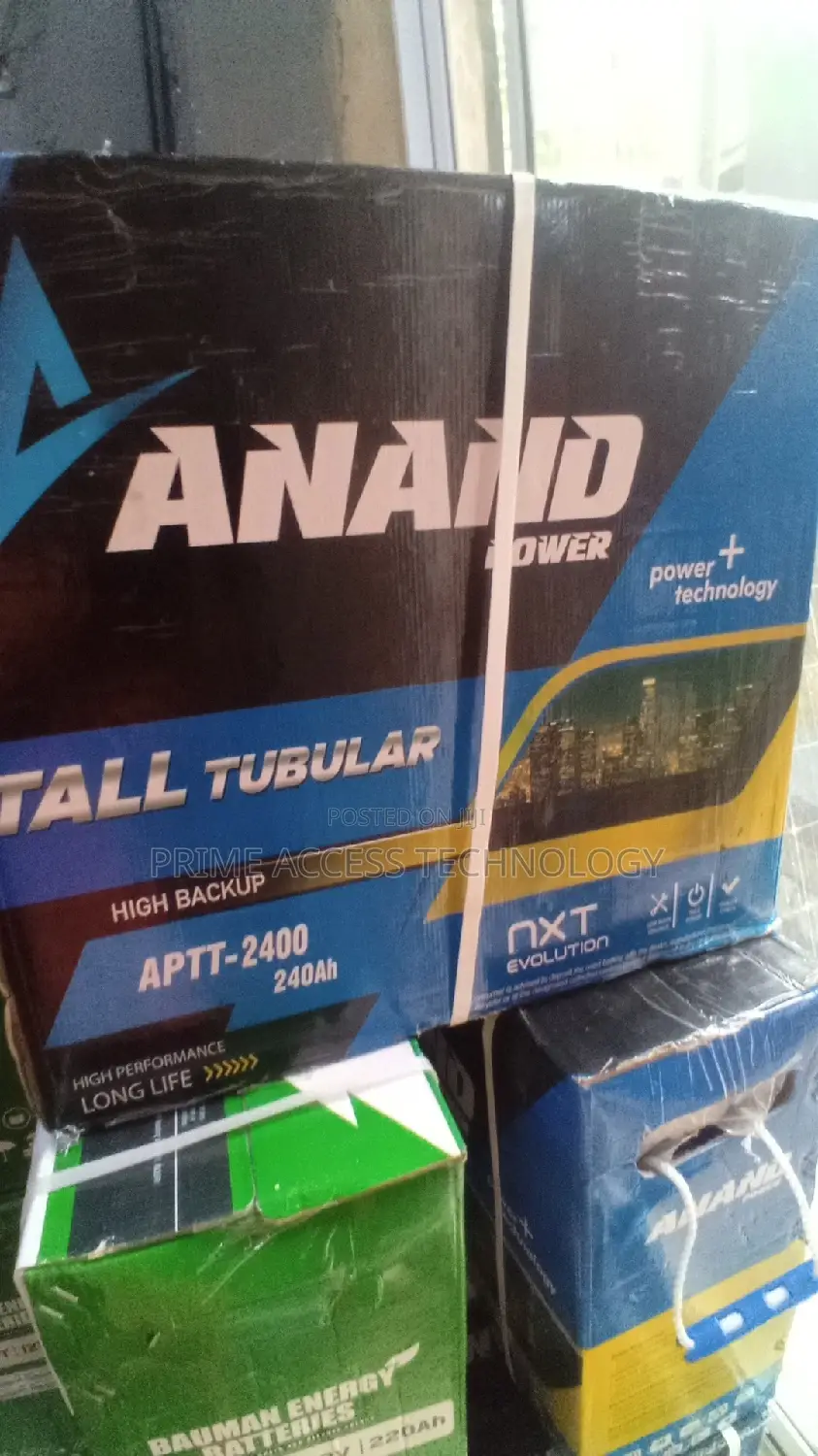 220ah ANAND Power Tall Tubular Battery