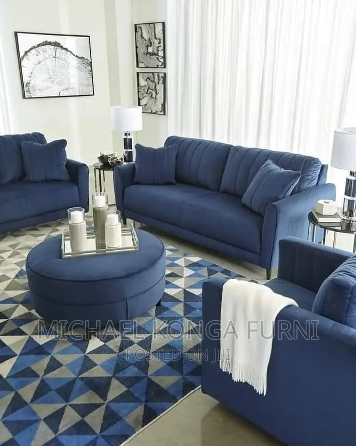 Fiber Pillow 7 Seater Catalogue Sofa