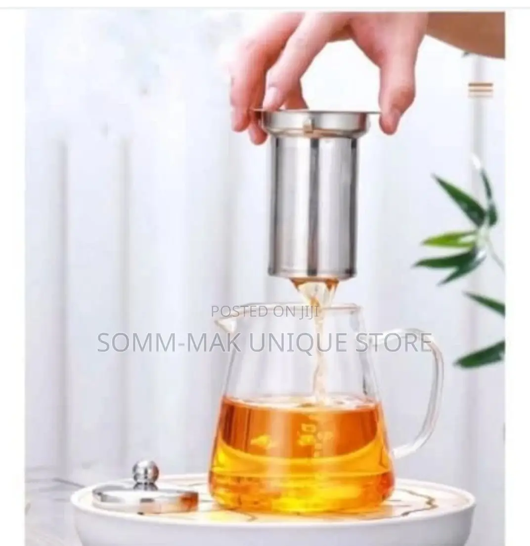 Glass Tea and Coffee Pot Set