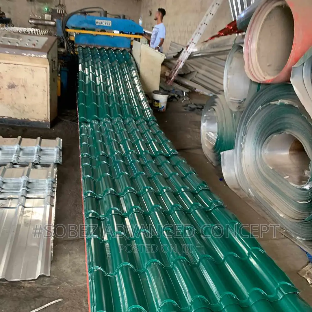 Deep Bush Green Coloured Metcopol Aluminum Roofing Sheet