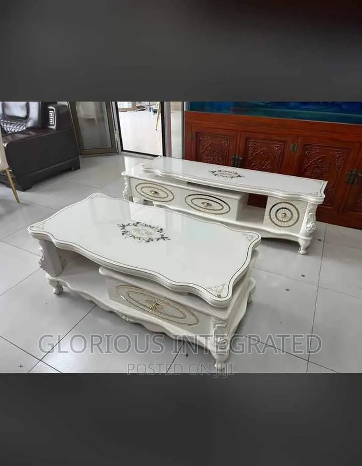 Center Table With TV Stand Modern Design
