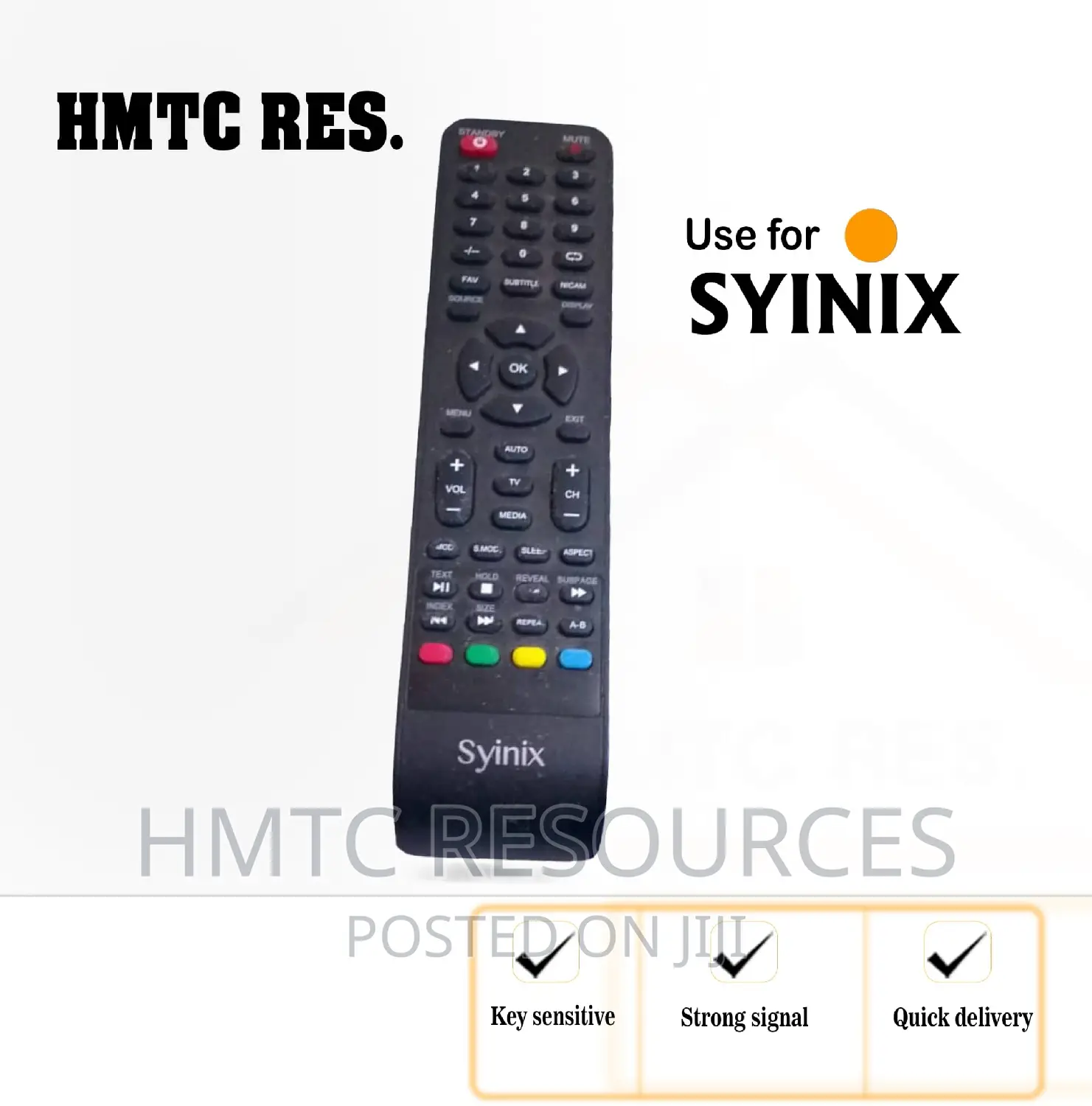 Syinix Led/HDTV Televisions Remote Control