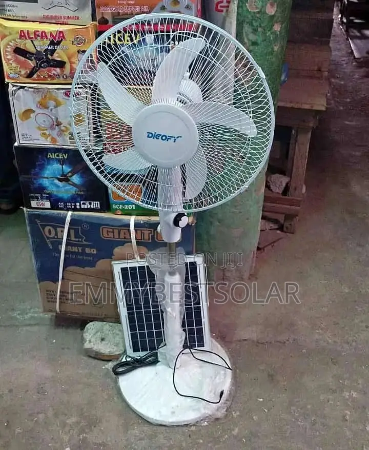 Solar Standing Fan